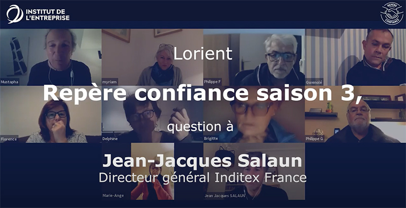 Atelier citoyen à Lorient avec Jean-Jacques Salaün, Directeur général d'Inditex France
