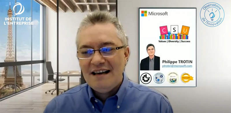 Philippe Trotin, Directeur Inclusion et Accessibilité Numérique chez Microsoft